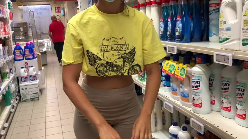 Milf In Supermarket